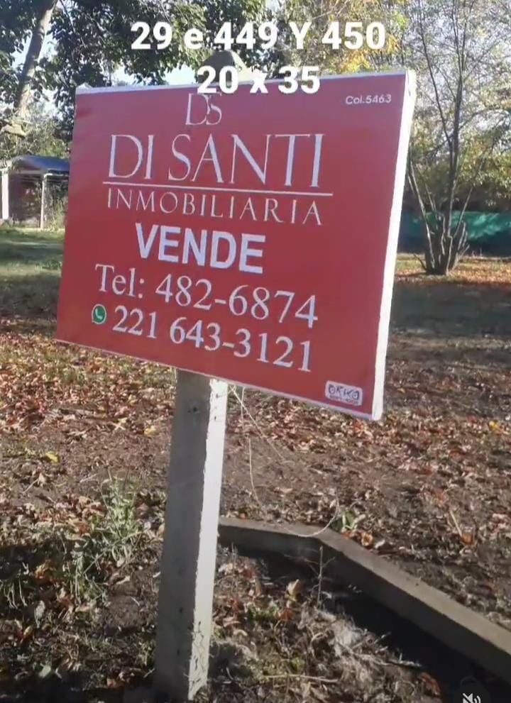 Terrenos y Lotes en Venta en La Plata