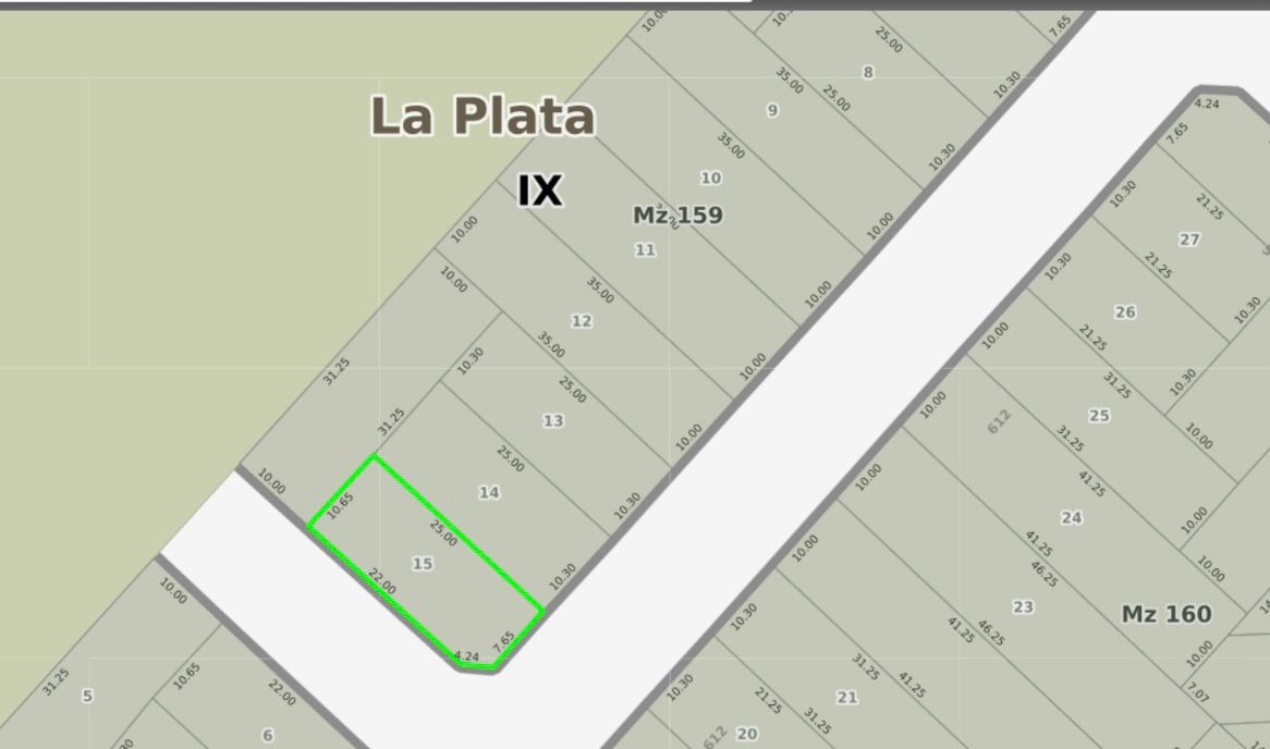 Terrenos y Lotes en Venta en La Plata